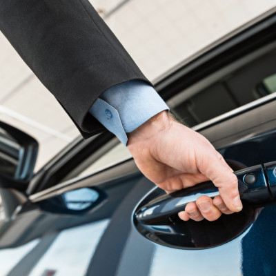 Werknemer met eigen auto