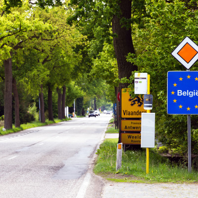 Grensovergang België en Nederland 