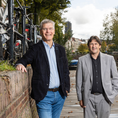 Bart Sessink en Corné Bulkmans van Muopo Inventive Consultancy - door Herbert Wiggerman