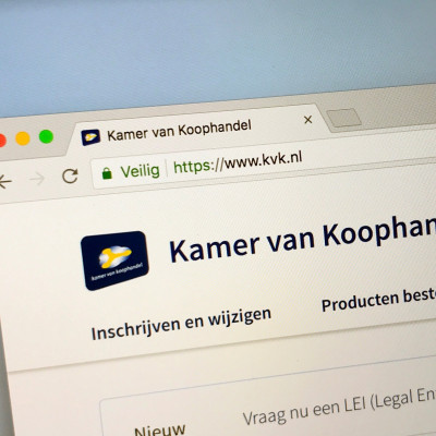 Is je inschrijving bij de Kamer van Koophandel op orde?  